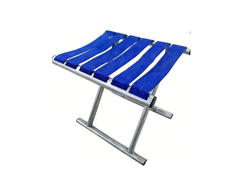 Scaun Pliabil Fier + Textil + Pvc A-90165 Wei